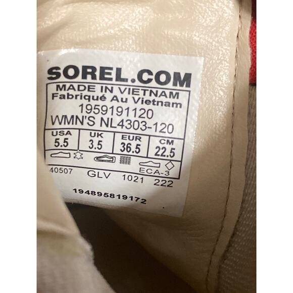 SOREL Brex Waterproof Chelsea Boot in Natural/Sea at Nordstrom, Size 5.5 - Picture 8 of 9